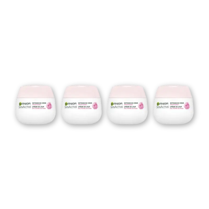 Garnier Skinactive botan rozenwater dagcreme 4pk