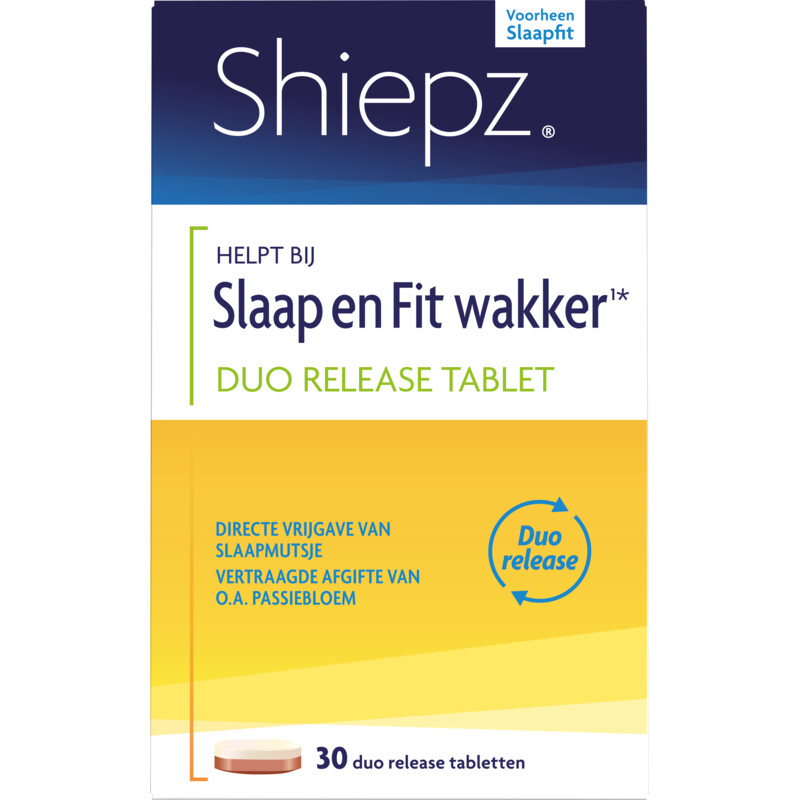 Een afbeelding van Shiepz Slaapfit 0,29mg melatonine