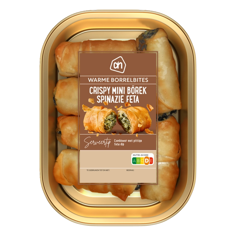 AH Crispy mini börek spinazie feta