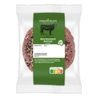 AH Greenfields Beefburger bacon 2 stuks