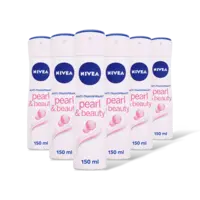 NIVEA Pearl/beauty anti transpirant spray 6pk