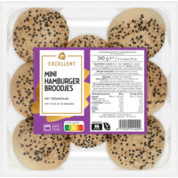 Een afbeelding van AH Excellent Mini hamburger broodjes
