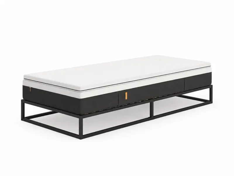 Emma Bed + matras + topper 090 x 200 cm