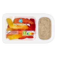 AH Paprika rood geel met baba ganoush