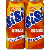 Een afbeelding van Sisi Sinas 0% sugar 4-pack