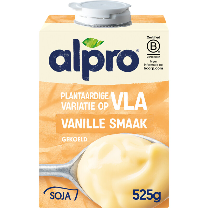 Alpro Plantaardige variatie vla vanillesmaak