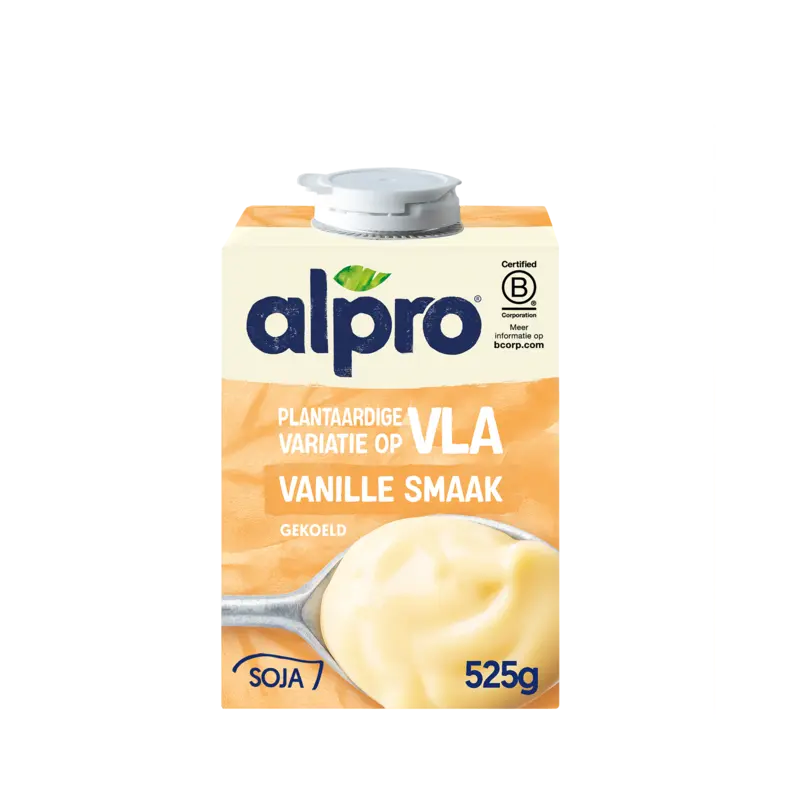 Alpro Plantaardige variatie vla vanillesmaak