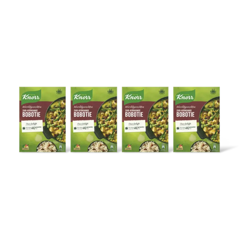 Knorr Zuid-Afrikaanse bobotie 4-pack