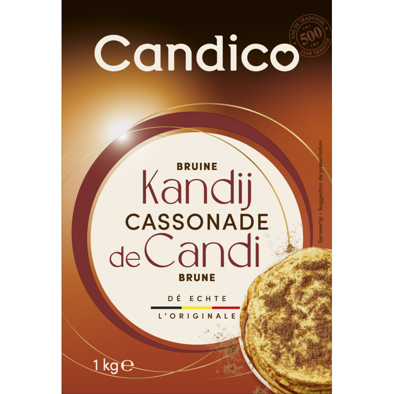 Een afbeelding van Candico Kandij cassonade bruin bel