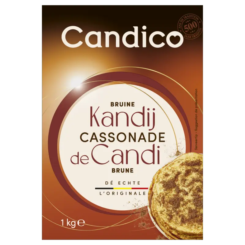 Candico Kandij cassonade bruin bel