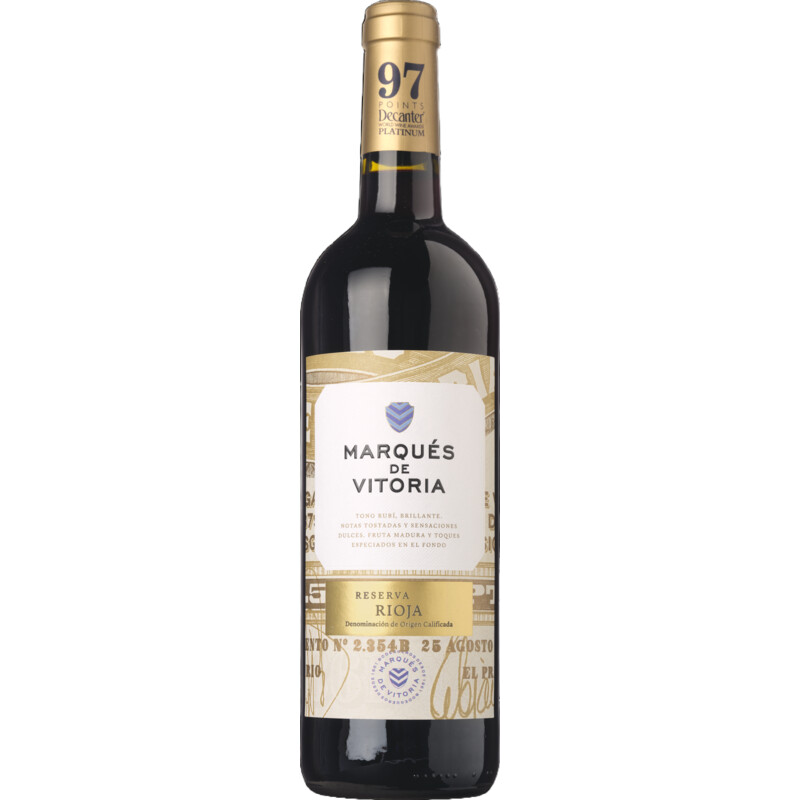 Een afbeelding van Marqués de Vitoria Rioja Reserva