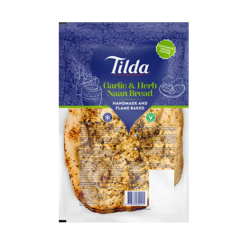 Tilda Naanbrood knoflook koriander