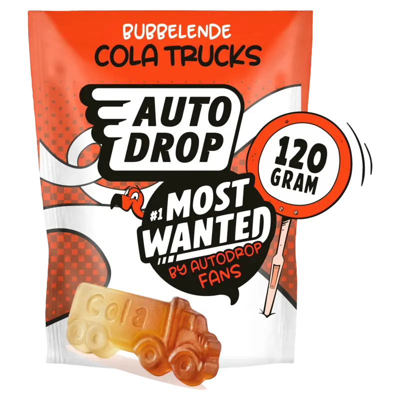 Autodrop Most wanted bubbelende cola trucks