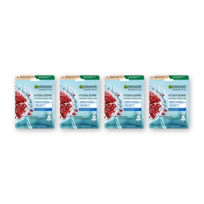 pdp-image-Garnier Skinactive hydra bomb grntappel mask 4pk