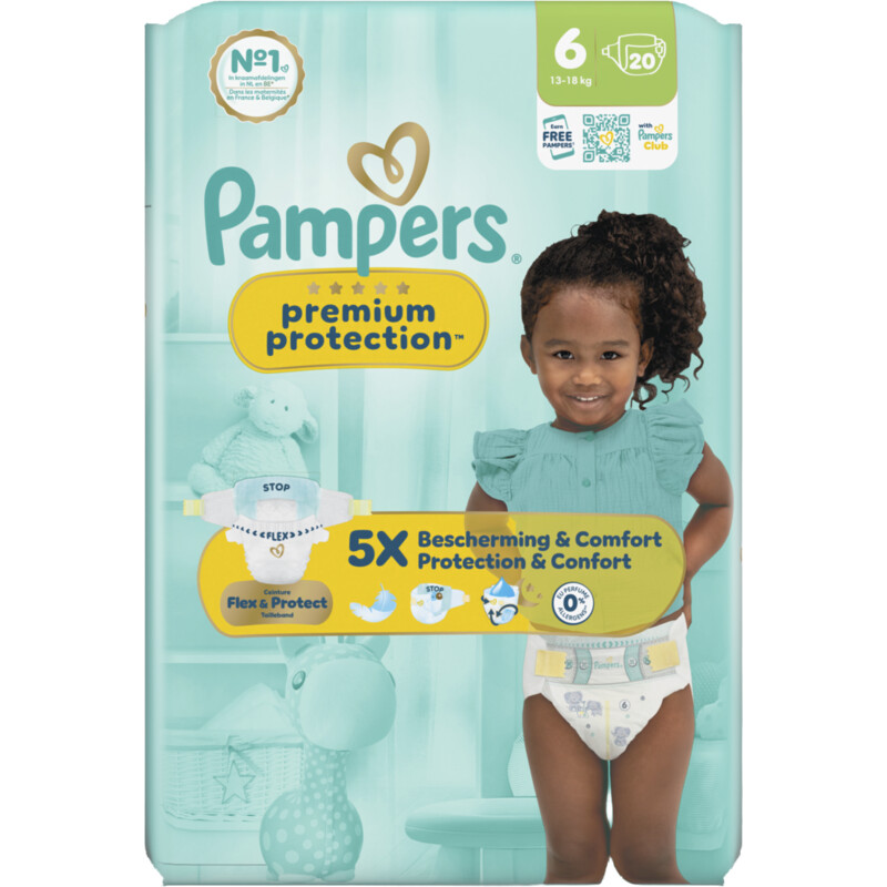 Pampers Premium protection luiers maat 6