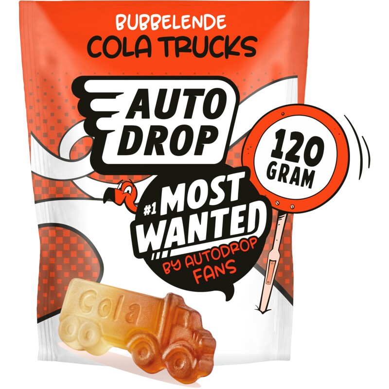Autodrop Most wanted bubbelende cola trucks