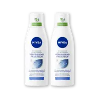 NIVEA Verfrissende reinigingsmelk vit E 2-pack