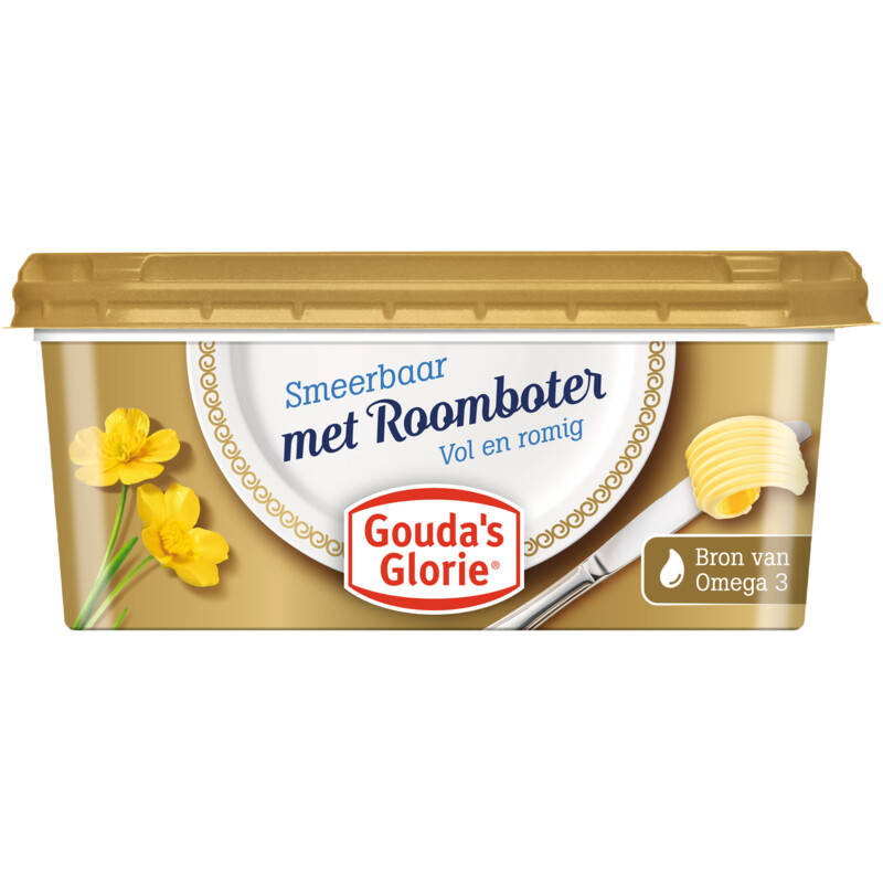 Een afbeelding van Gouda's Glorie Smeerbaar met roomboter