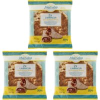 Een afbeelding van Marhaba Pizza lahmacun 3-pack