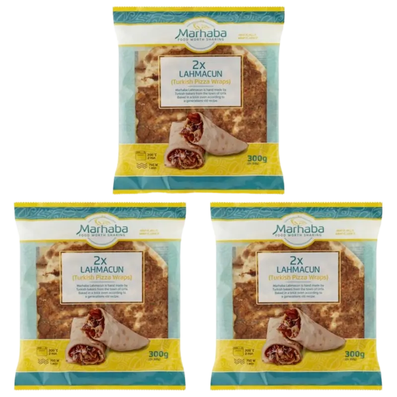 Marhaba Pizza lahmacun 3-pack