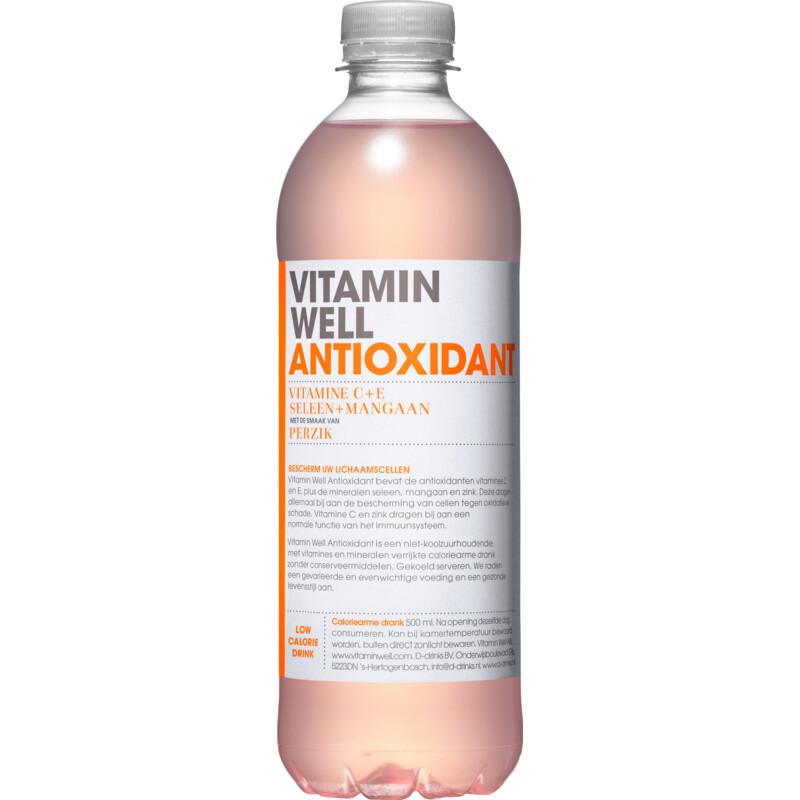 Een afbeelding van Vitamin Well Antioxidant perzik