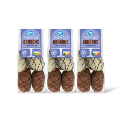 pdp-image-AH Chocolade bonbons crispy pralinÃ© 3-pack