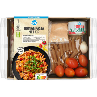 pdp-image-AH Gesneden verspakket pasta kip 1-persoons