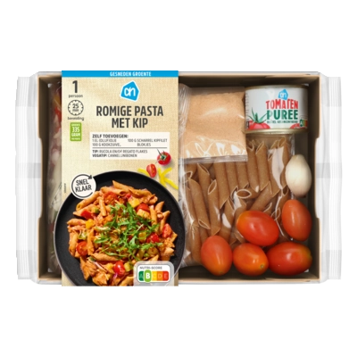 pdp-image-AH Gesneden verspakket romige pasta met kip