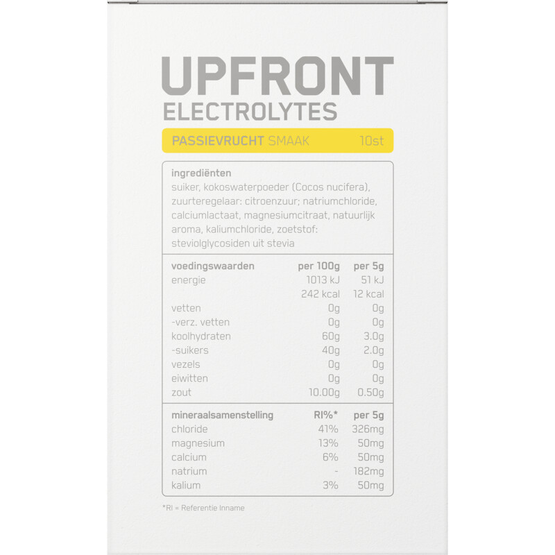 Upfront Electrolytes passievrucht