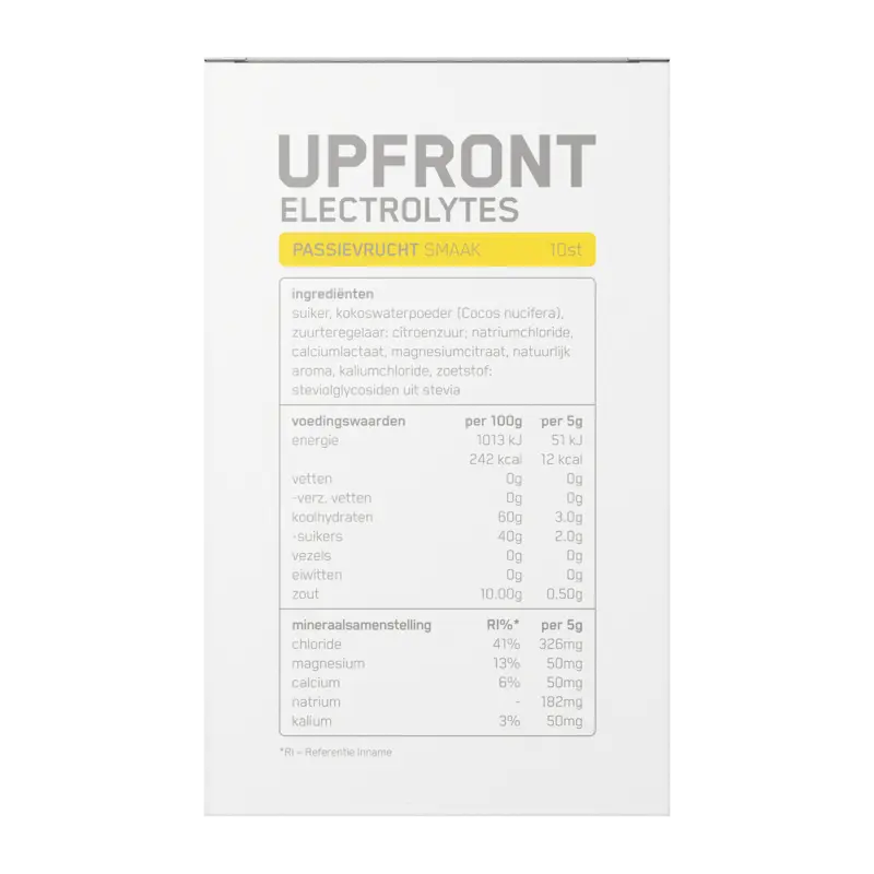 Upfront Electrolytes passievrucht