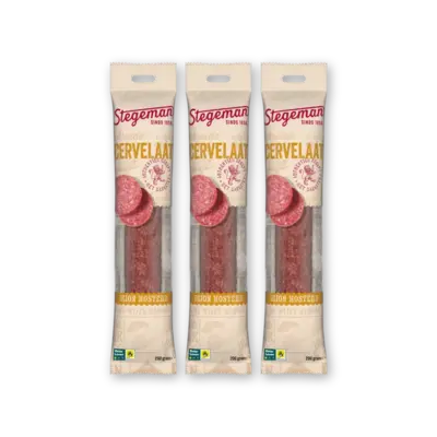 pdp-image-Stegeman Cervelaat Dijon mosterd 3-pack