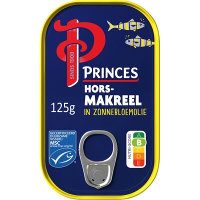 Princes Horsmakreel in zonnebloemolie