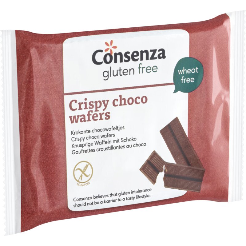 Een afbeelding van Consenza Crispy wafels glutenvrij