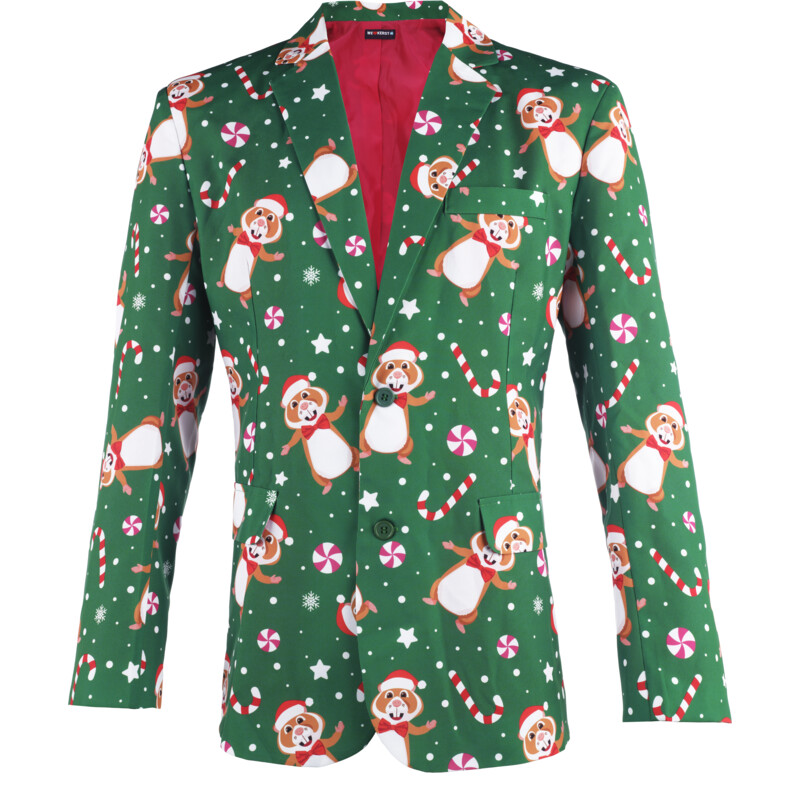 Een afbeelding van AH Kerstblazer hamster L