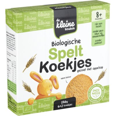 pdp-image-De Kleine Keuken Biologische speltkoekjes 8m+