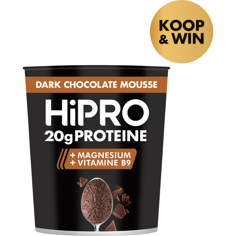 HiPRO Protein mousse dark chocolate