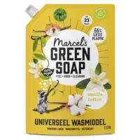 Marcel's Green Soap Wasmiddel vanilla & cotton navulling