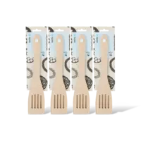 AH Beukenhouten spatels 35cm 4-pack