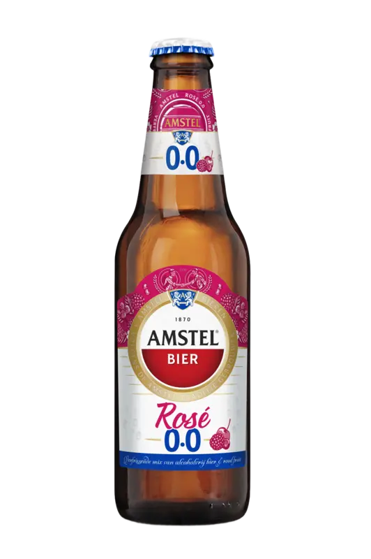 Rosé 0.0 bier fles