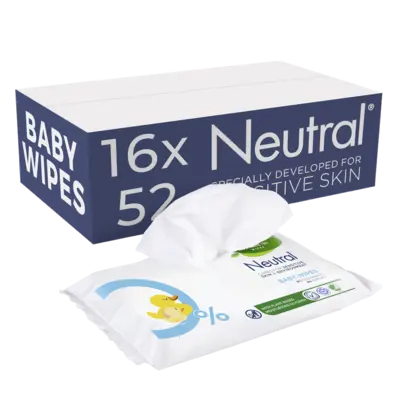 pdp-image-Neutral Baby wipes 0% parfume 16-pack