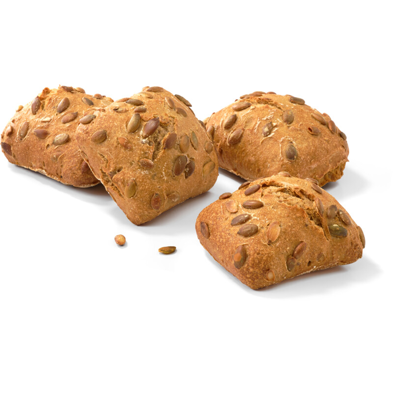 Een afbeelding van AH Biologisch Robuust pompoen broodjes