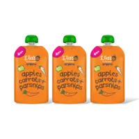 Ella's kitchen Wortels, appels,pastinaak 4m+ bio 3-pk