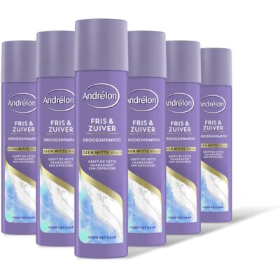 pdp-image-Andrélon Fris & zuiver droogshampoo 6-pack