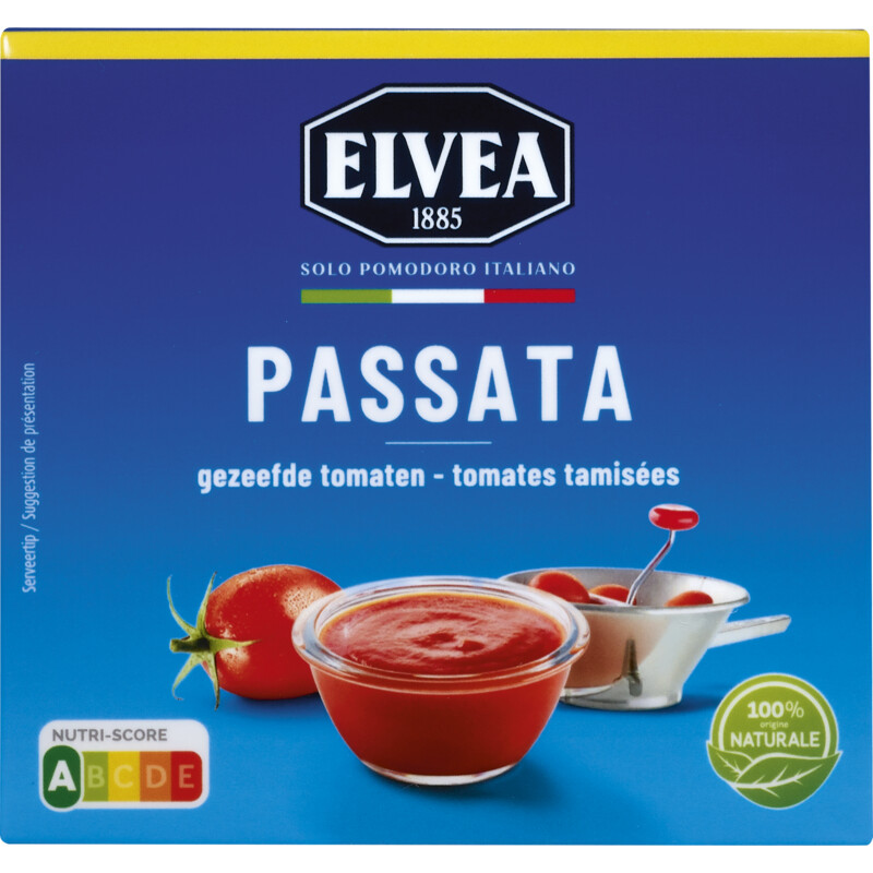 Een afbeelding van Elvea Passata 500g bel