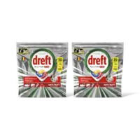 Dreft Platinum plus vaatwastablett citroen 2pk