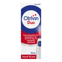 Otrivin Duo neusspray vanaf 18 jaar