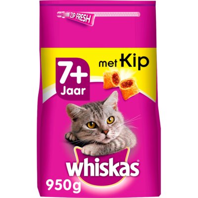 pdp-image-Whiskas Senior 7+ droge kattenbrokken kip