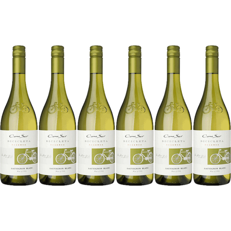 Een afbeelding van Cono Sur Bicicleta sauvignon blanc 6 flessen
