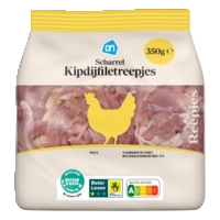 AH Scharrel kipdijfilet reepjes