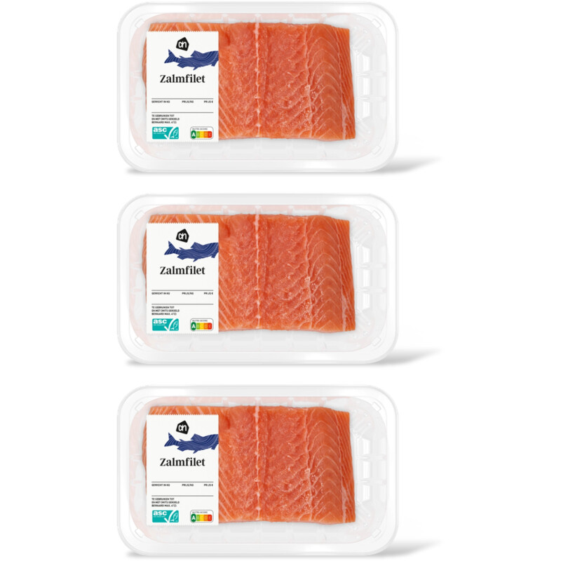 AH Zalmfilet 3 pk